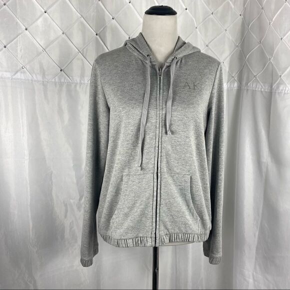 Ann Klein Jeans Zip Up Hooded Jacket - Picture 1 of 8